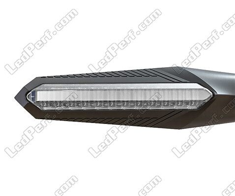 Frontansicht Dynamische LED-Blinker + Bremslichter für Aprilia Tuono 1000 V4 R