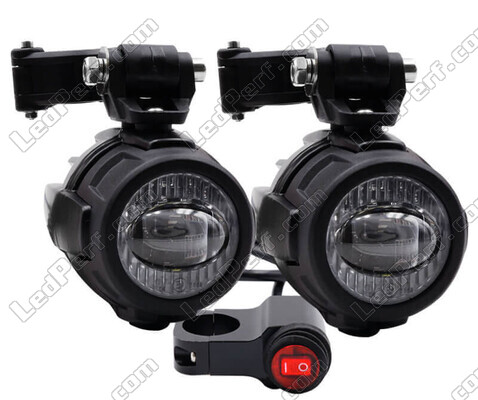 LED-Scheinwerfer Lichtstrahl Doppel Funktion "Combo" Nebel und Große Reichweite für CFMOTO NK 650 (2013 - 2015)