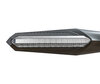 Vorderansicht der Dynamische LED-Blinker mit Tagfahrlicht für Moto-Guzzi Breva 1100 / 1200
