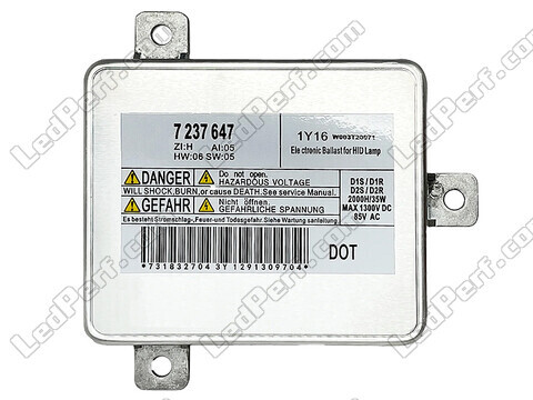 Photo de face du ballast pour xénon de BMW X1 (E84)