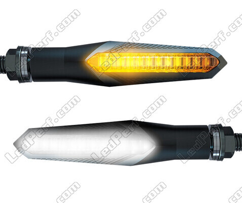 Clignotants séquentiels LED 2 en 1 avec feux de jour pour Aprilia Mana 850