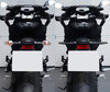 Comparatif avant et après installation des Clignotants dynamiques LED + feux stop pour BMW Motorrad F 650 GS (2001 - 2008)