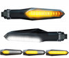 Clignotants dynamiques LED 2 en 1 avec feux de jour intégrés pour Indian Motorcycle FTR sport 1200 (2023 - 2023)