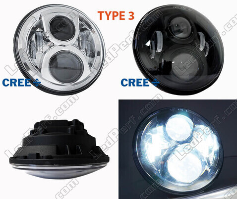 Phare LED Moto Type 3 Royal Enfield Hunter 350 (2022 - 2023)