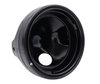 Phare rond noir satiné pour l'adaptation d'un optique full LED sur Suzuki Intruder 800 (1992 - 2003)