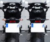 Comparatif avant et après le passage aux clignotants Séquentiels à LED de Yamaha YZF-R1 1000 (2016 - 2019)