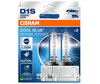 Paire d'Ampoules Xénon D1S Osram Xenarc Cool Blue Intense 6200K dans son emballage - 66140CBN-2HB