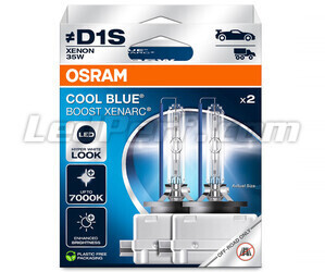 Ampoules Xénon D1S Osram Xenarc Cool Blue Boost 7000K ref: 66140CBB-H2B dans packaging de 2 ampoules