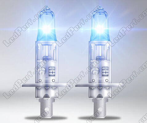 Ampoules halogènes H1 Osram Cool Blue Intense produisant un éclairage Effet LED