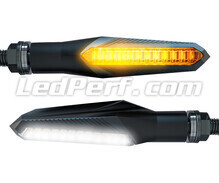 Clignotants dynamiques LED + feux de jour pour Kawasaki VN 1500 Drifter