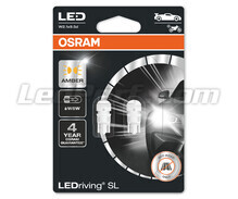 Ampoules LED oranges W5W / WY5W Osram LEDriving® SL  - W2.1x9.5d